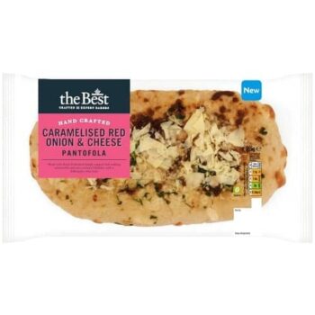Morrisons The Best Red Onion & Cheese Pantofola (265g)
