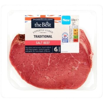 Morrisons The Best Salted Beef With Herb Topping