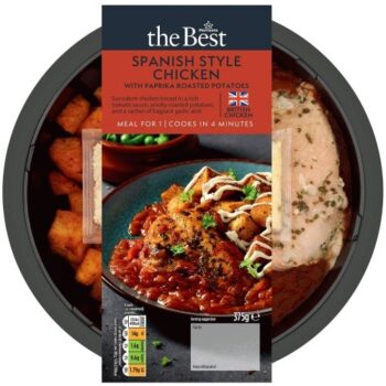 Morrisons The Best Spanish Style Chicken with Paprika Roasted Potatoes (375g)