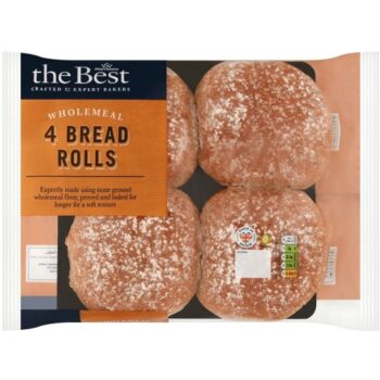 Morrisons The Best Wholemeal Bread Rolls