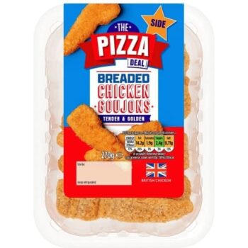 Morrisons The Pizza Deal Breaded Chicken Goujons (270g)