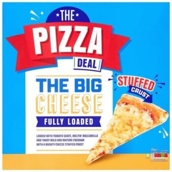 Morrisons The Pizza Deal Stuffed Crust Fully Loaded Cheese Feast (570g)