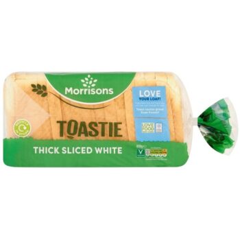 Morrisons Toastie Thick Sliced White Bread