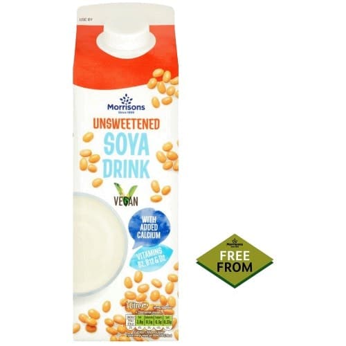 Morrisons Unsweetened Soya Milk