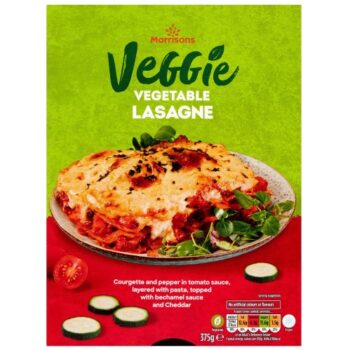Morrisons Vegetable Lasagne