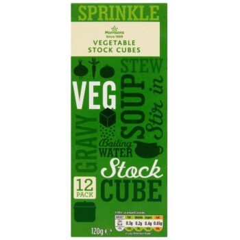 Morrisons Vegetable Stock Cubes 12's