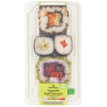 Morrisons Vegetable Sushi Selection Snack