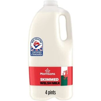 Morrisons Welsh Skimmed Milk (4pt)