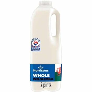 Morrisons Welsh Whole Milk (2pt)