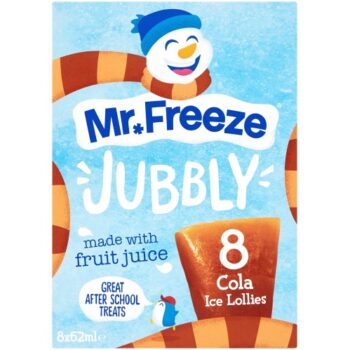 Mr. Freeze Jubbly Cola Ice Lollies (8 x 62ml)