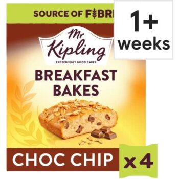 Mr Kipling Choc Chip Breakfast Bakes (4)