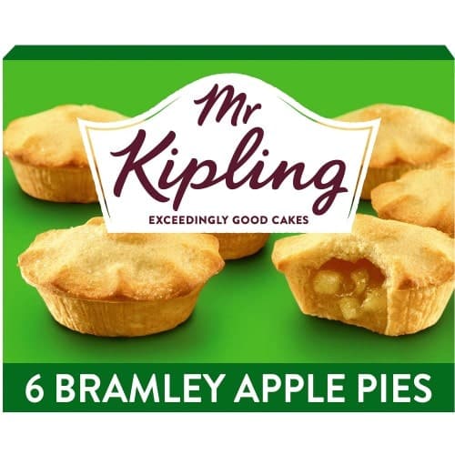 Mr Kipling Deep Filled Bramley Apple Pies 6 (6)