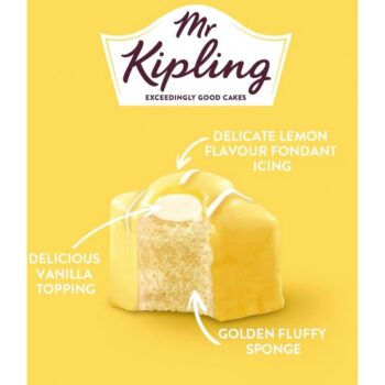 Mr Kipling Lemon Fancies Cakes (8)