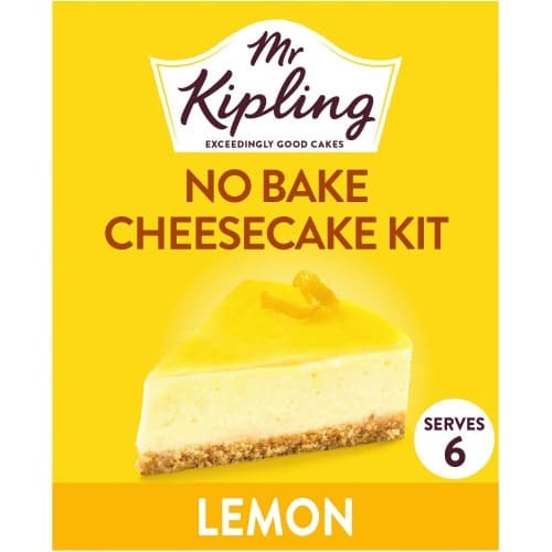 Mr Kipling Lemon No Bake Cheesecake Dessert Kit (230g)