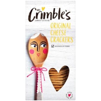 Mrs Crimble's Gluten Free Cheese Crackers (130g)