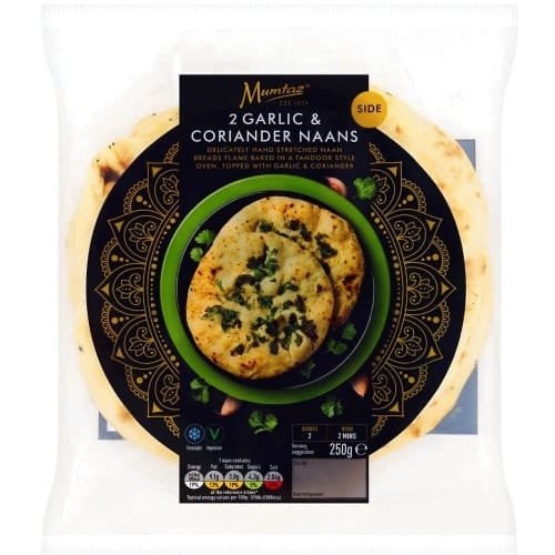 Mumtaz 2 Garlic & Coriander Naans