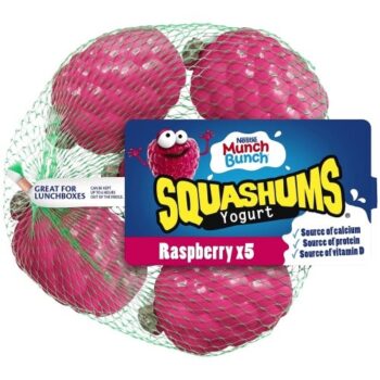 Munch Bunch Raspberry Squashums (5 x 60g)
