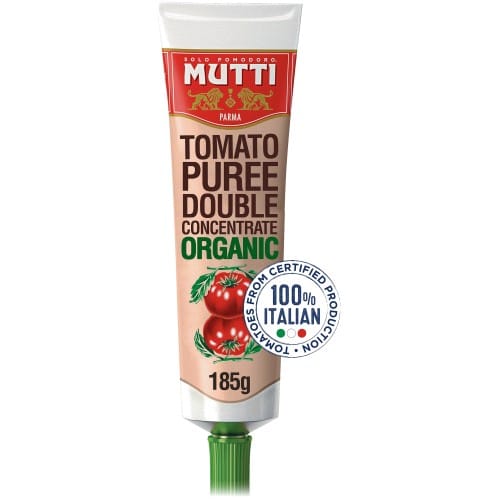 Mutti Organic Double Concentrate Tomato Puree (185g)