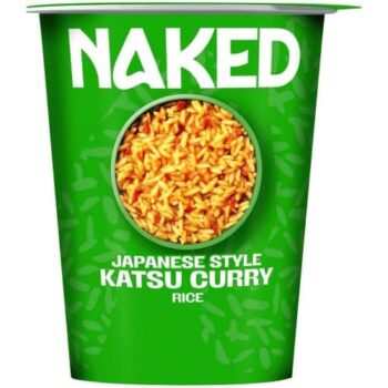 Naked Japanese Style Katsu Curry Long Grain Rice (78g)