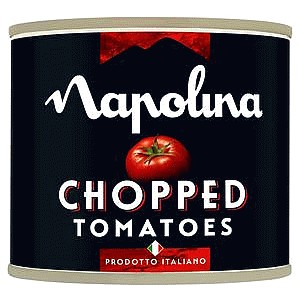 Napolina Chopped Tomatoes in Rich Tomato Juice (227g)