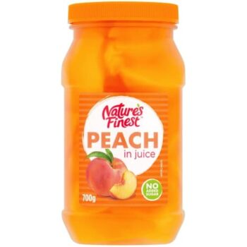 Nature's Finest Peach Slices in Juice (700g)