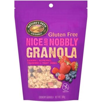 Nature's Path Organic Mixed Berry Granola Yogurt Chunks (300g)