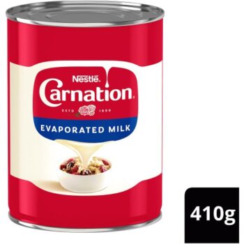 Nestle Carnation Evaporated Milk Tin 410G-14.5 Oz Can (410g)