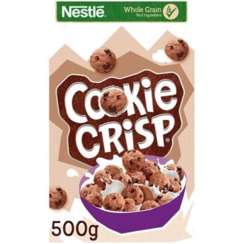 Nestle Cookie Crisp Chocolatey Chip Cookie Cereal (500g)