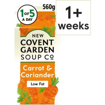 New Covent Garden Carrot & Coriander Soup (560g)