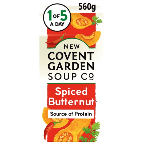 New Covent Garden Spiced Butternut Soup (560g)