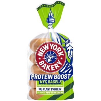 New York Bakery Protein Boost Sliced Bagels (5)