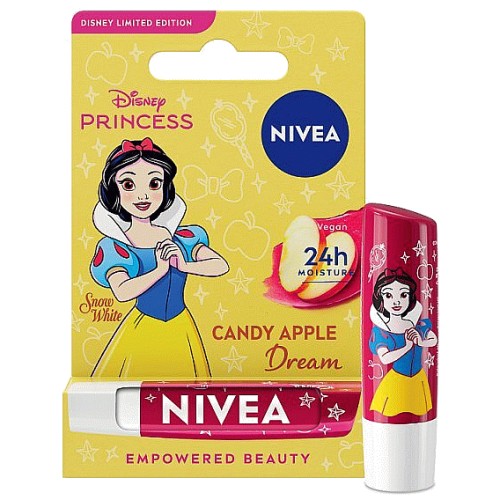 NIVEA Disney Princess Snow White Candy Apple Lip Balm (4.8g)