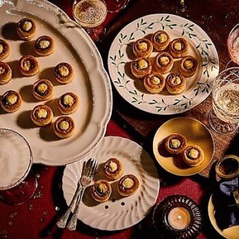 No. 1 24 Piece Mini Goat's Cheese & Red Onion Vol-Au-Vent Canapes (24)