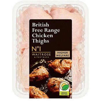 No.1 British Free Range Chicken Thighs per kg