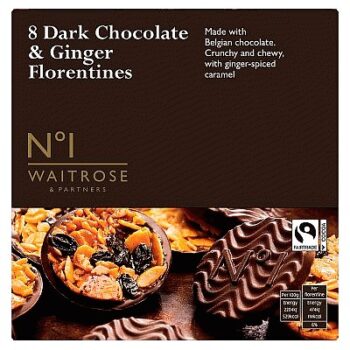No.1 Dark Chocolate & Ginger Florentines (172g)