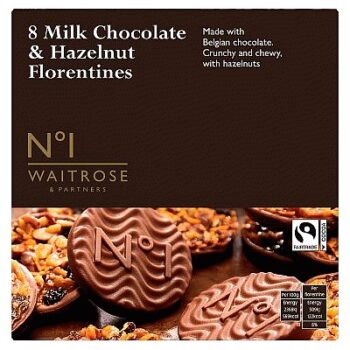 No.1 Milk Choc Hazelnut Florentines (172g)