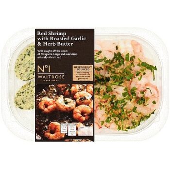 No.1 Red Shrimp with Roasted Garlic & Herb Butter (213g)