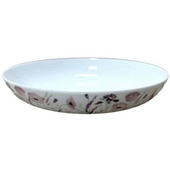 Nutmeg Home Wild Poppy Floral Pasta Bowl