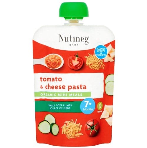 Nutmeg Tomato & Cheese Pasta 7M+