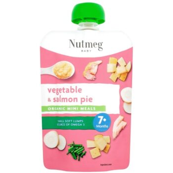 Nutmeg Vegetable & Salmon Pie Baby Food 7M+