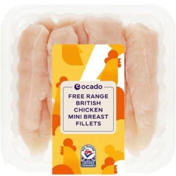 Ocado Free Range British Chicken Breast Mini Fillets (350g)