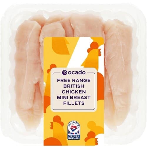Ocado Free Range British Chicken Breast Mini Fillets (350g)