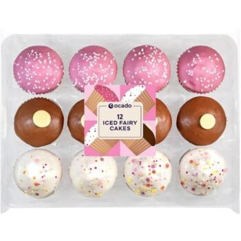 Ocado Iced Fairy Cakes