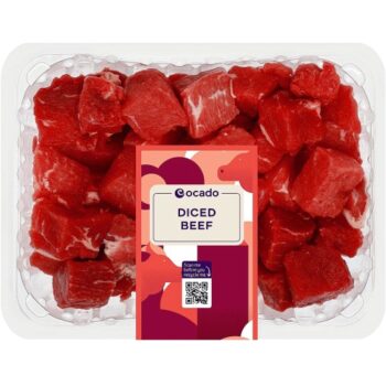 Ocado Lean Diced Beef (500g)