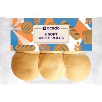 Ocado Soft White Rolls