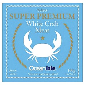 Ocean Isle Select Super Premium White Crab Meat (100g)
