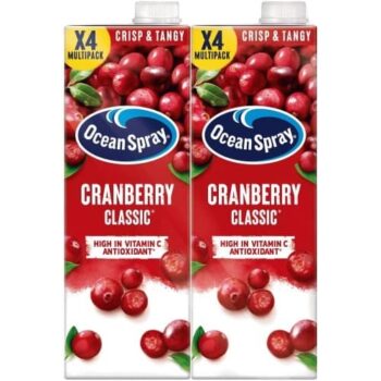 Ocean Spray Cranberry Classic Juice Drink 4x1litre (4 x 1l)