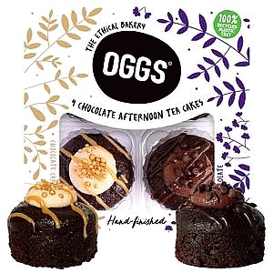 OGGS Hand Finished Chocolate Afternoon Tea Cakes