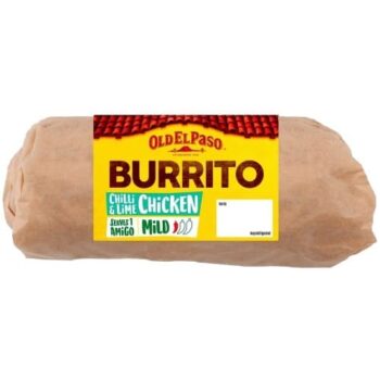Old El Paso Burrito Chilli & Lime Chicken (380g)