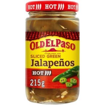 Old El Paso Mexican Sliced Green Jalapenos (215g)